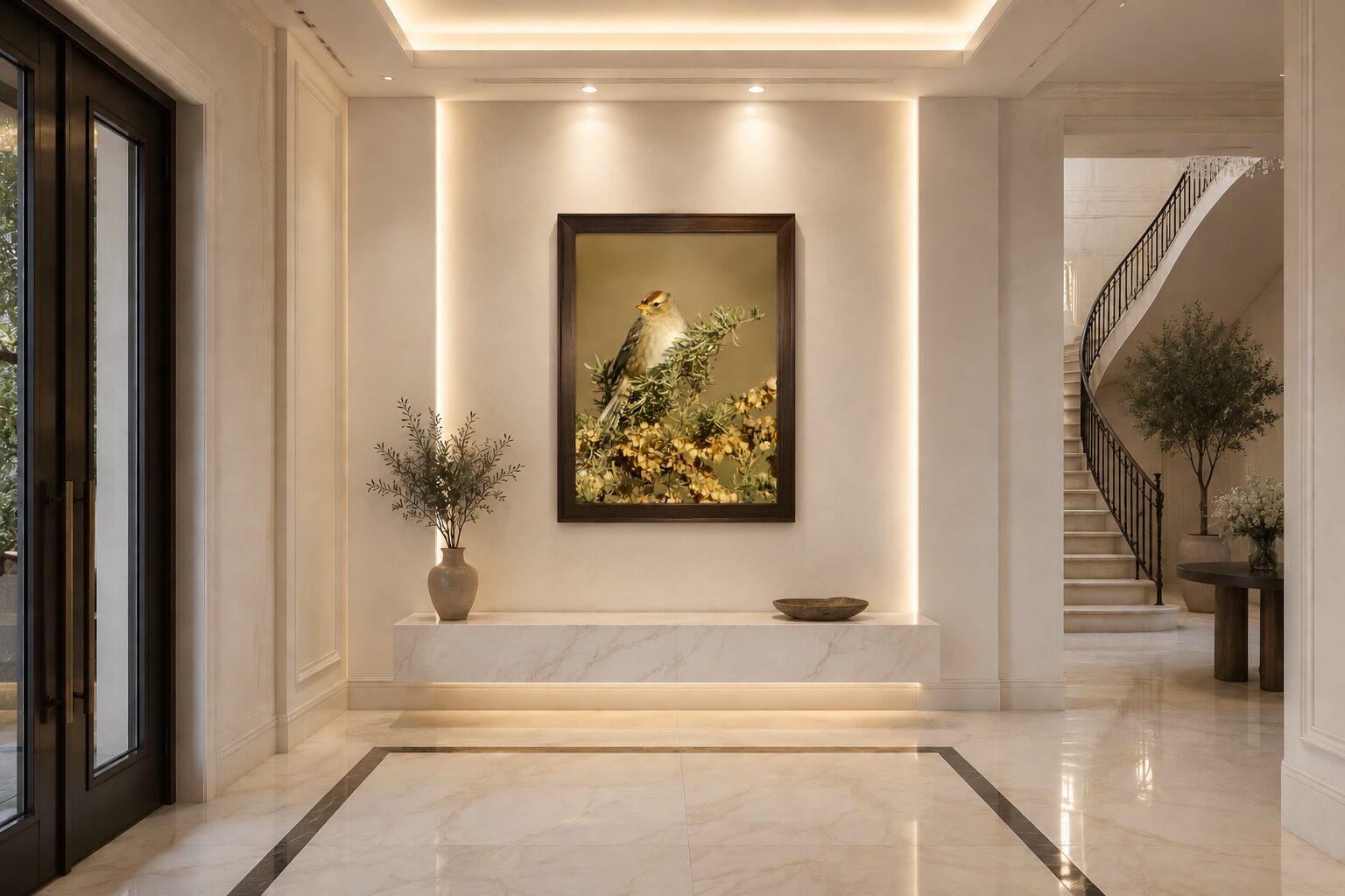 Limited edition framed presentation